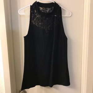 Lace High Neck Torrid Tank